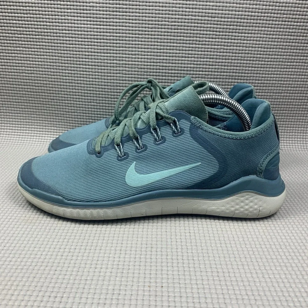 Men's Nike Free RN 2018 Sun (Noise Aqua/Ocean Bliss) AH5207-400 Size 8.5